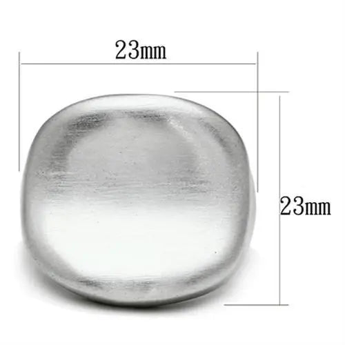 LO2435 - Rhodium+Brushed Brass Ring with No Stone - Alamode - Flyclothing LLC