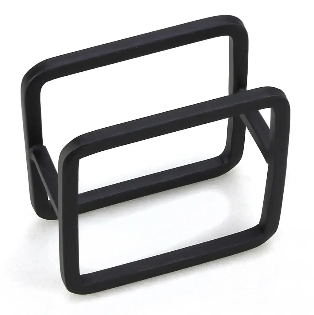 LO4237 - Ruthenium Brass Ring with No Stone - Alamode - Flyclothing LLC