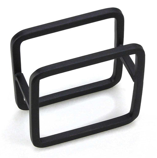 LO4237 - Ruthenium Brass Ring with No Stone - Alamode - Flyclothing LLC