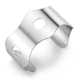 LO616 -  Stainless Steel Bangle with No Stone - Alamode