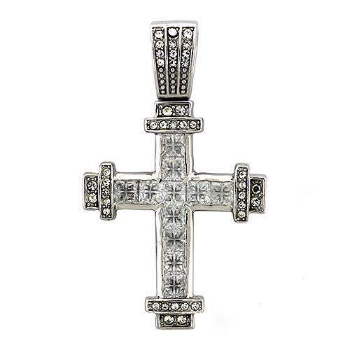 LOAS1326 925 Sterling Silver Pendant with AAA Grade CZ in - Alamode - Flyclothing LLC