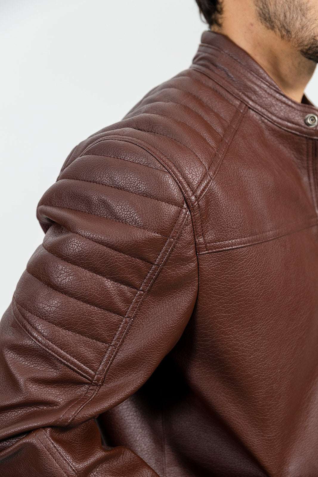 Logan Men's Faux Leather Scooter Jacket - Whet Blu NYC - Flyclothing LLC