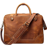 The Everyday Office Briefcase - Classy Leather Bags - Flyclothing LLC
