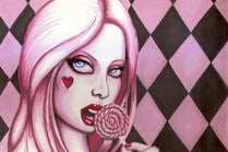 Black Market Art Company Lollipop Print - Black Market Art Company - Flyclothing LLC