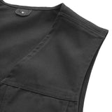 Lone Star Men's Motorcycle Twill Vest - First Manufacturing Company - Flyclothing LLC