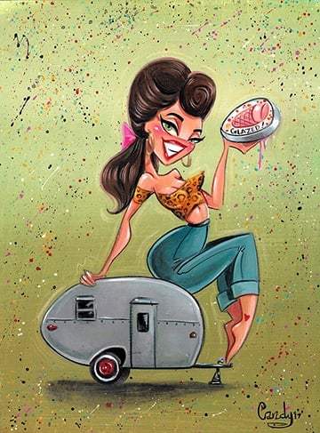 Black Market Art Company Lonesome Whistle Print - Black Market Art Company - Flyclothing LLC