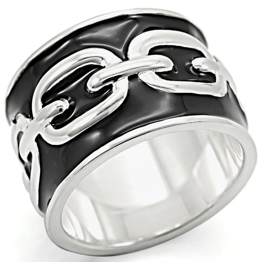 LOS378 - Silver 925 Sterling Silver Ring with No Stone - Alamode