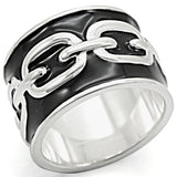 LOS378 - Silver 925 Sterling Silver Ring with No Stone - Alamode