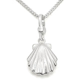 LOS433 - Silver 925 Sterling Silver Chain Pendant with No Stone - Alamode