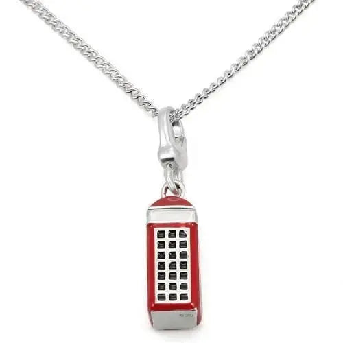LOS440 - Silver 925 Sterling Silver Chain Pendant with No Stone - Alamode - Flyclothing LLC