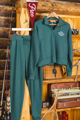 The Spruced Up | Green Sexy Terry™ Women’s Lounge Joggers - Shinesty - Flyclothing LLC