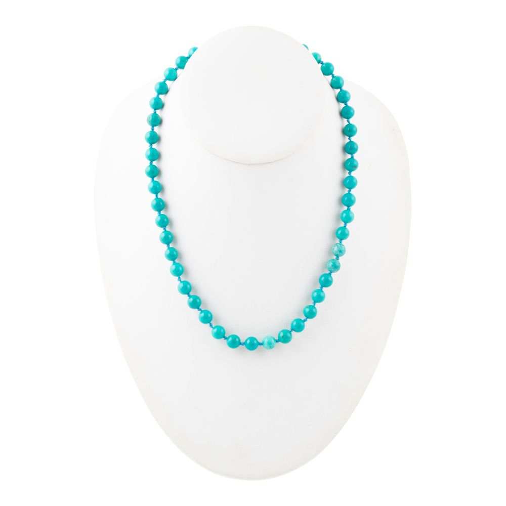 Love Knots Blue Turquoise Necklace - Barse Jewelry - Flyclothing LLC