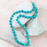 Love Knots Blue Turquoise Necklace - Barse Jewelry