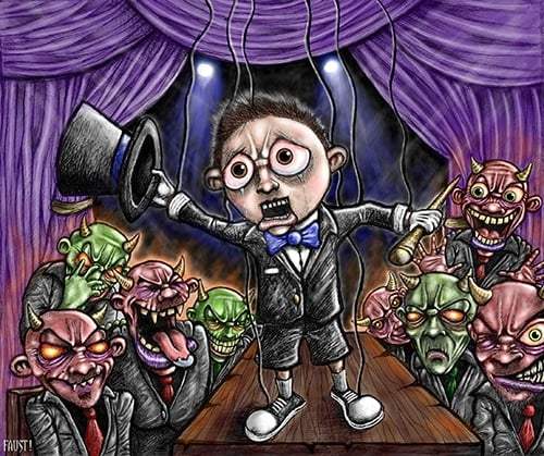 Black Market Art Company Love Me Like My Demons Do Print - Black Market Art Company - Flyclothing LLC