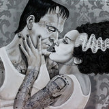 Black Market Art Company Love You to Death Limited Edition Gallery Quality Archival Paper Print Print - Black Market Art Company - Flyclothing LLC