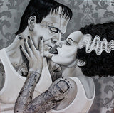 Black Market Art Company Love You to Death Limited Edition Gallery Quality Archival Paper Print Print