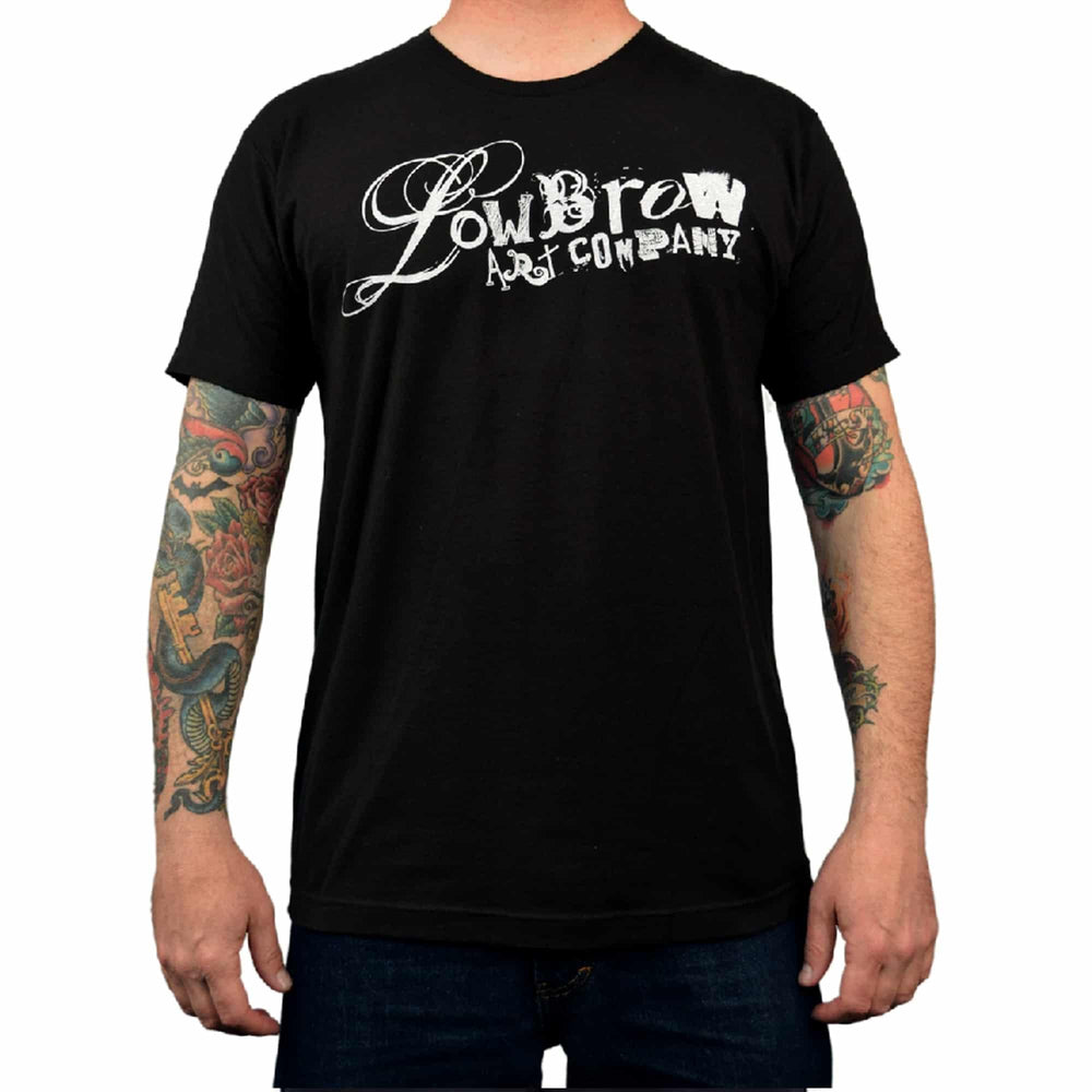 Black Market Art Company Lowbrow Logo Men's T-Shirt
