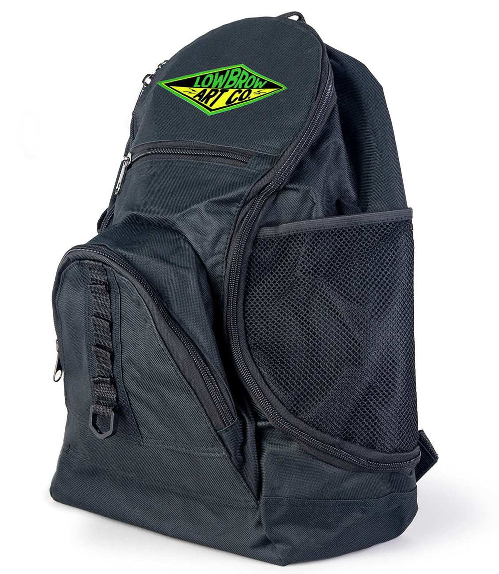 Black Market Art Company Lowbrow Monster Back Pack Print - Black Market Art Company - Flyclothing LLC