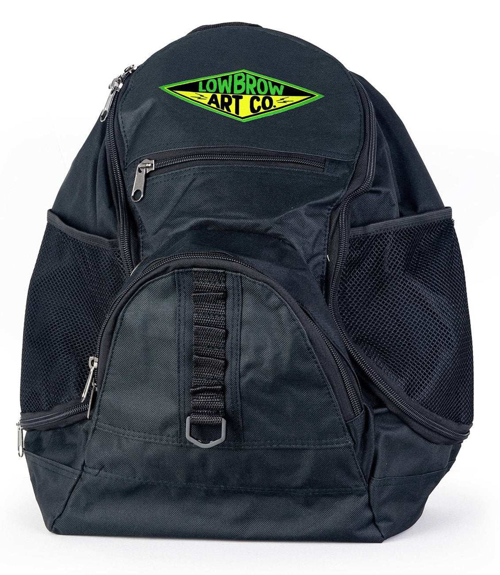 Black Market Art Company Lowbrow Monster Back Pack Print
