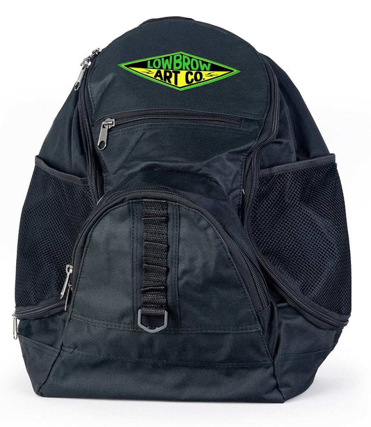 Black Market Art Company Lowbrow Monster Back Pack Print - Black Market Art Company - Flyclothing LLC
