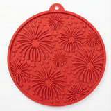 USA-K9 Fireworks Design eMat - Enrichment Lick Mat For Dogs and Cats - with Suction Cups | USA Made - SodaPup/True Dogs, LLC - Flyclothing LLC