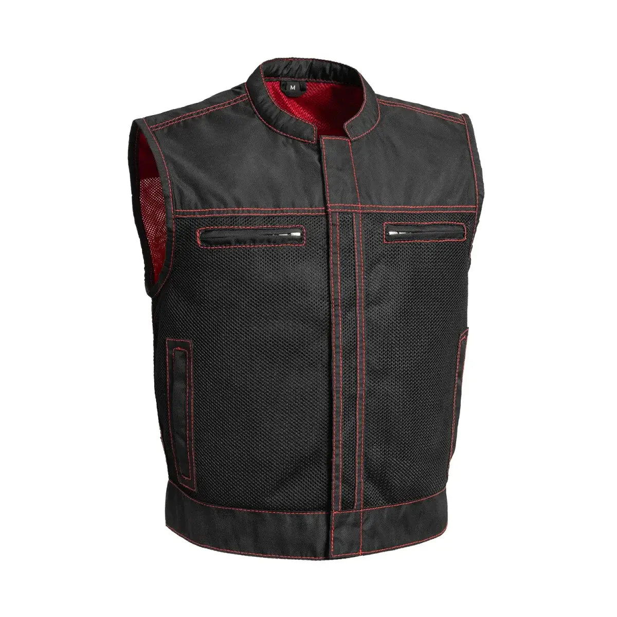 Lowrider Moto Mesh Men's Motorcycle Vest - First Manufacturing Company - Flyclothing LLC