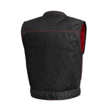 Lowrider Moto Mesh Men's Motorcycle Vest - First Manufacturing Company - Flyclothing LLC