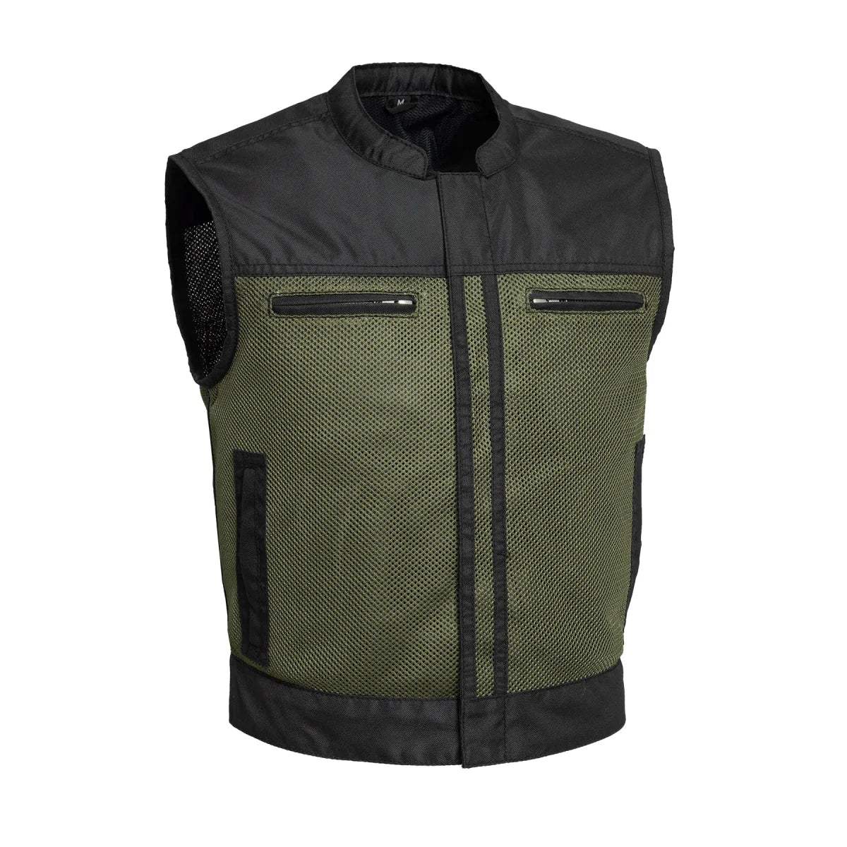 Lowrider Moto Mesh Men's Motorcycle Vest - First Manufacturing Company - Flyclothing LLC