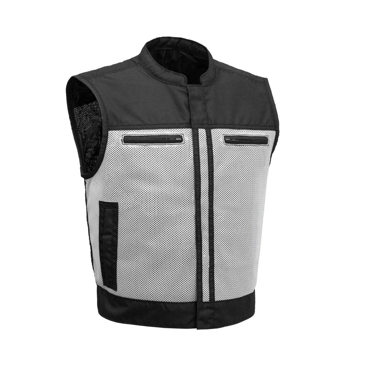 Lowrider Moto Mesh Men's Motorcycle Vest - First Manufacturing Company - Flyclothing LLC
