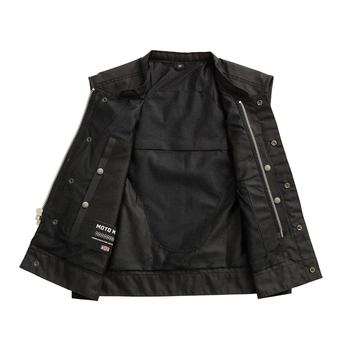 Lowrider Moto Mesh Men's Motorcycle Vest - First Manufacturing Company - Flyclothing LLC