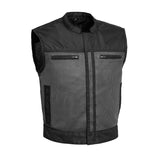 Lowrider Moto Mesh Men's Motorcycle Vest - First Manufacturing Company - Flyclothing LLC