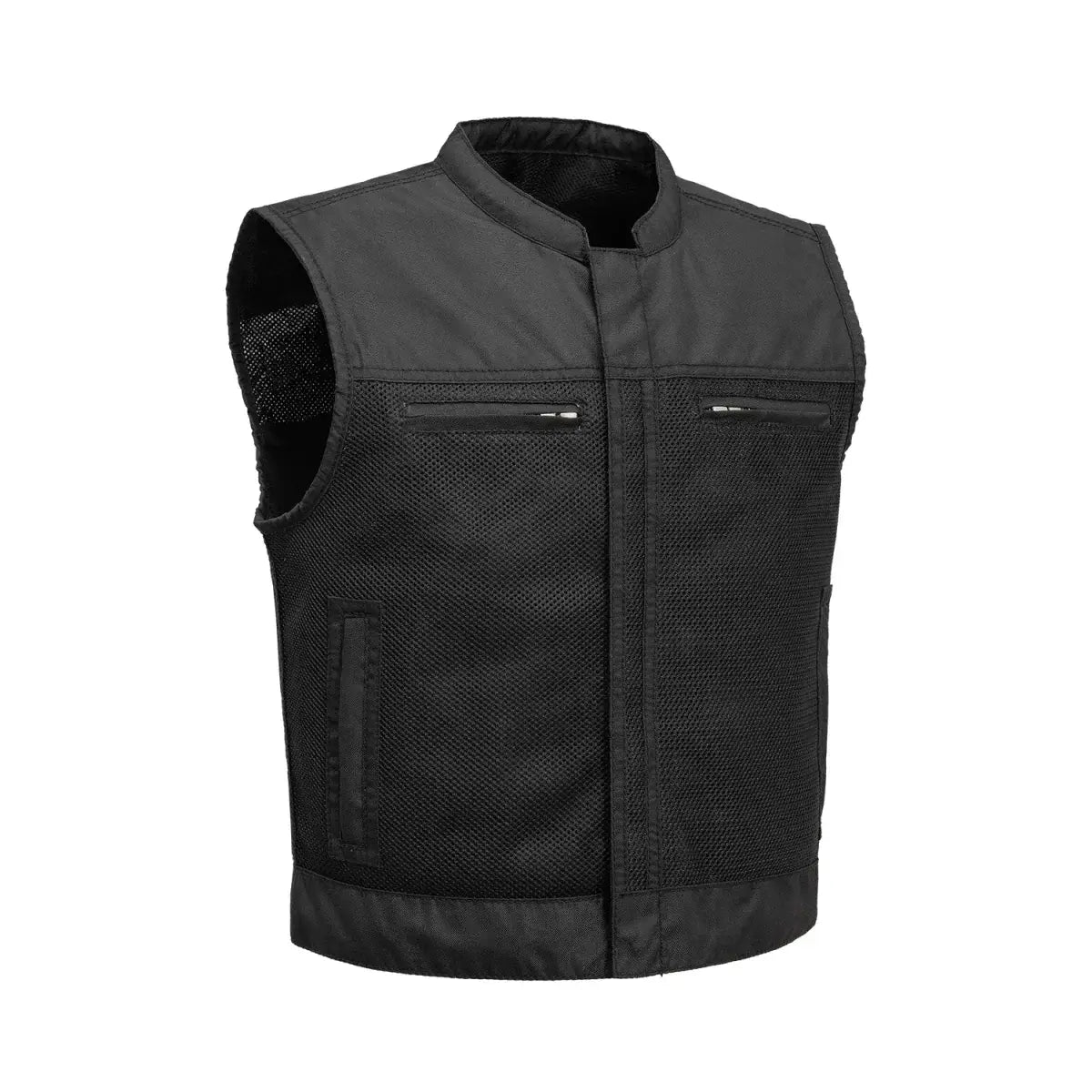 Lowrider Moto Mesh Men's Motorcycle Vest - First Manufacturing Company - Flyclothing LLC