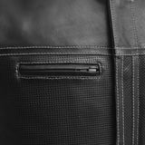 Lowrider Perforated Men's Leather Vest - First Manufacturing Company - Flyclothing LLC