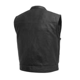 Lowrider Perforated Men's Leather Vest - First Manufacturing Company - Flyclothing LLC
