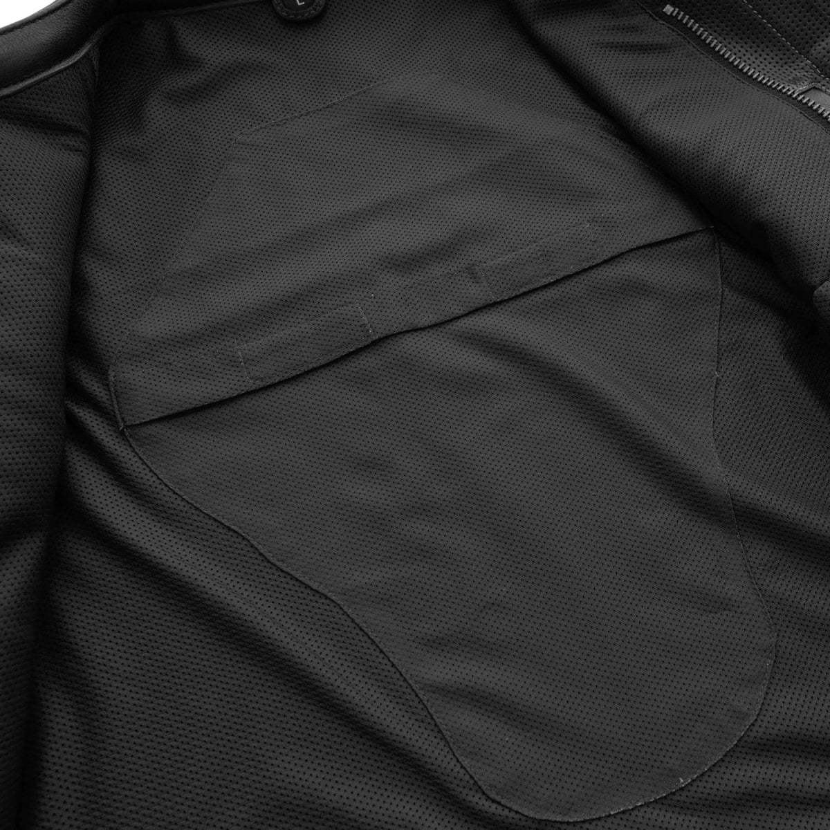 Lowrider Perforated Men's Leather Vest - First Manufacturing Company - Flyclothing LLC