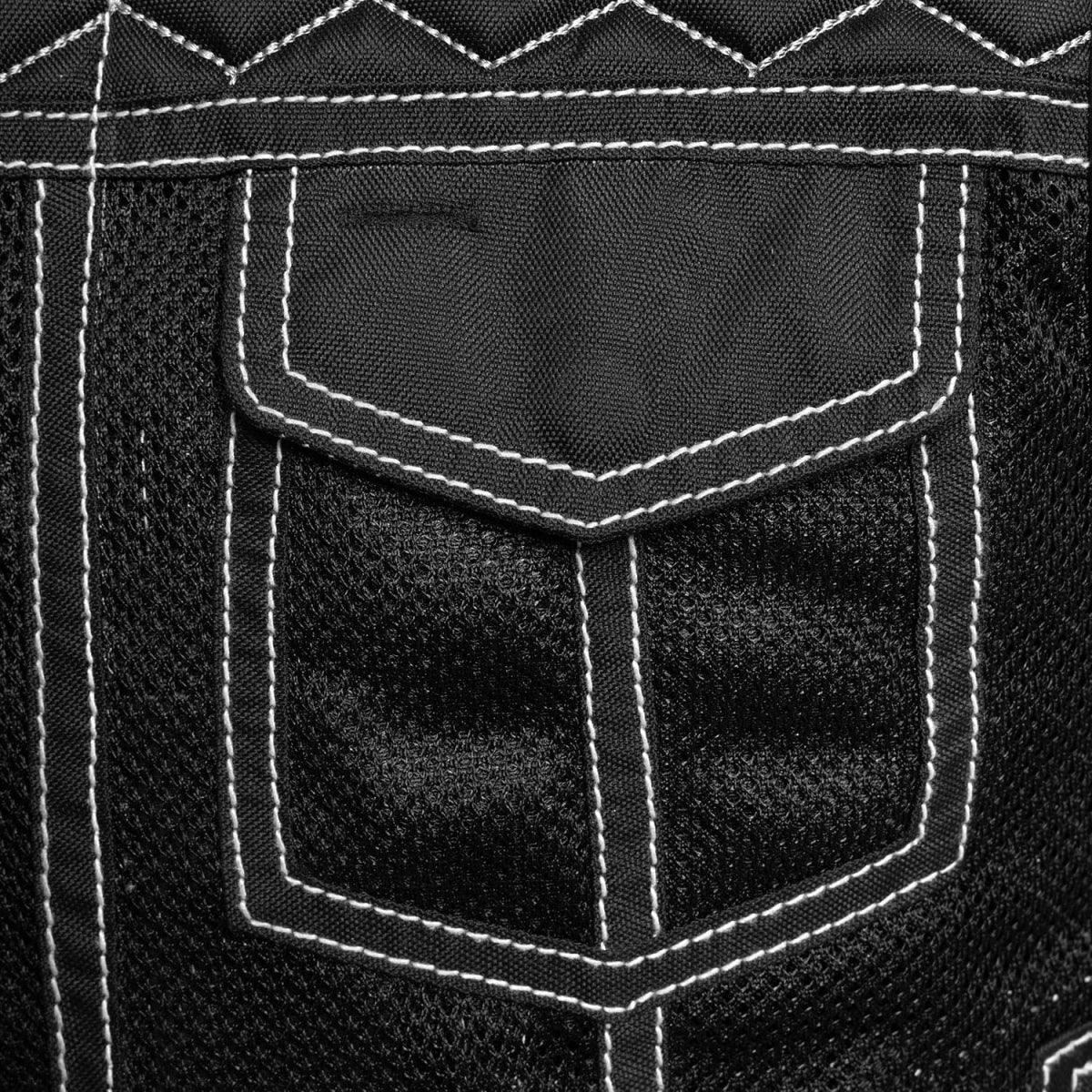 Lowside Hornet Moto Mesh Men's Club Style Vest - First Manufacturing Company - Flyclothing LLC