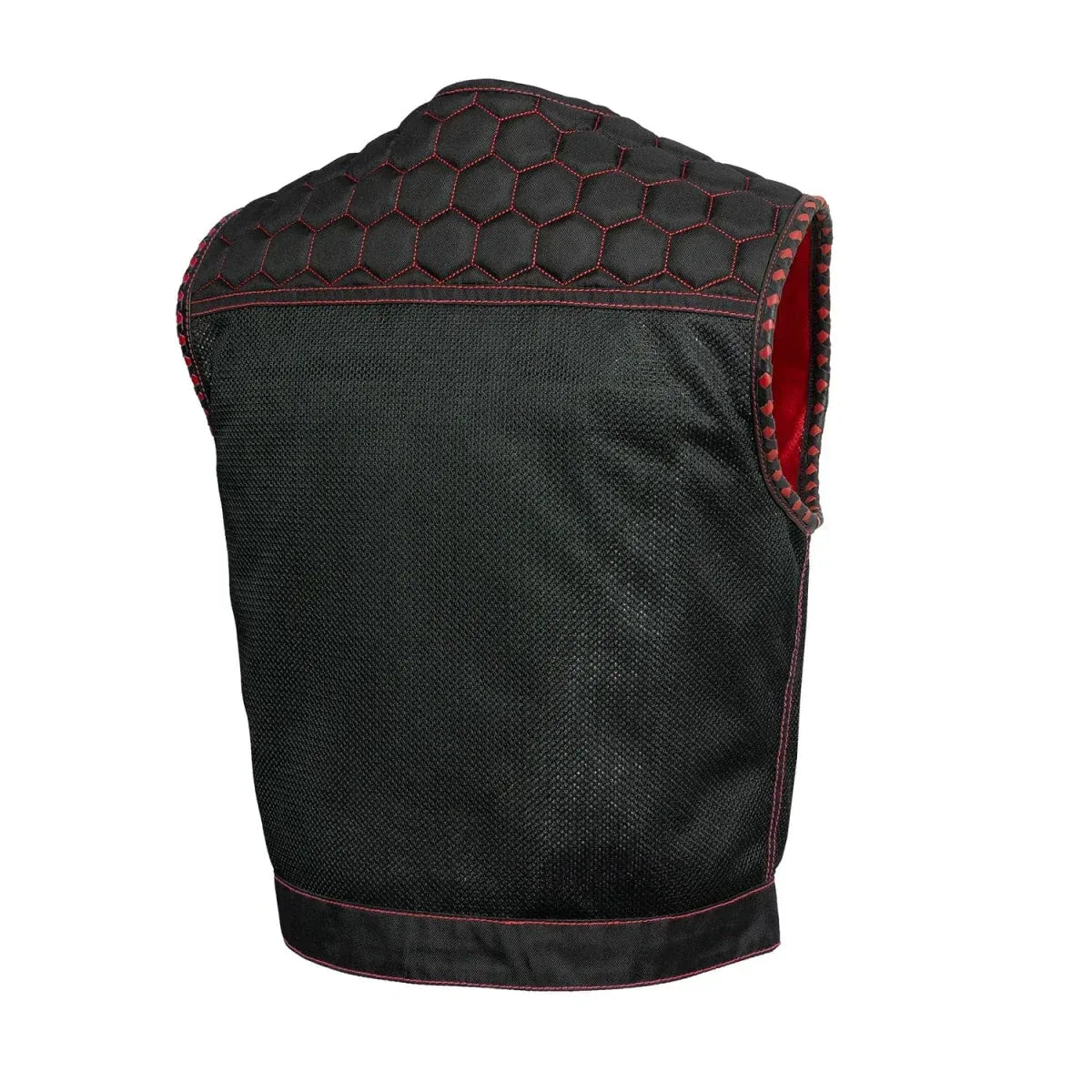 Lowside Hornet Moto Mesh Men's Club Style Vest - First Manufacturing Company - Flyclothing LLC