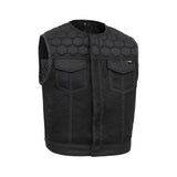Lowside Hornet Moto Mesh Men's Club Style Vest - First Manufacturing Company - Flyclothing LLC