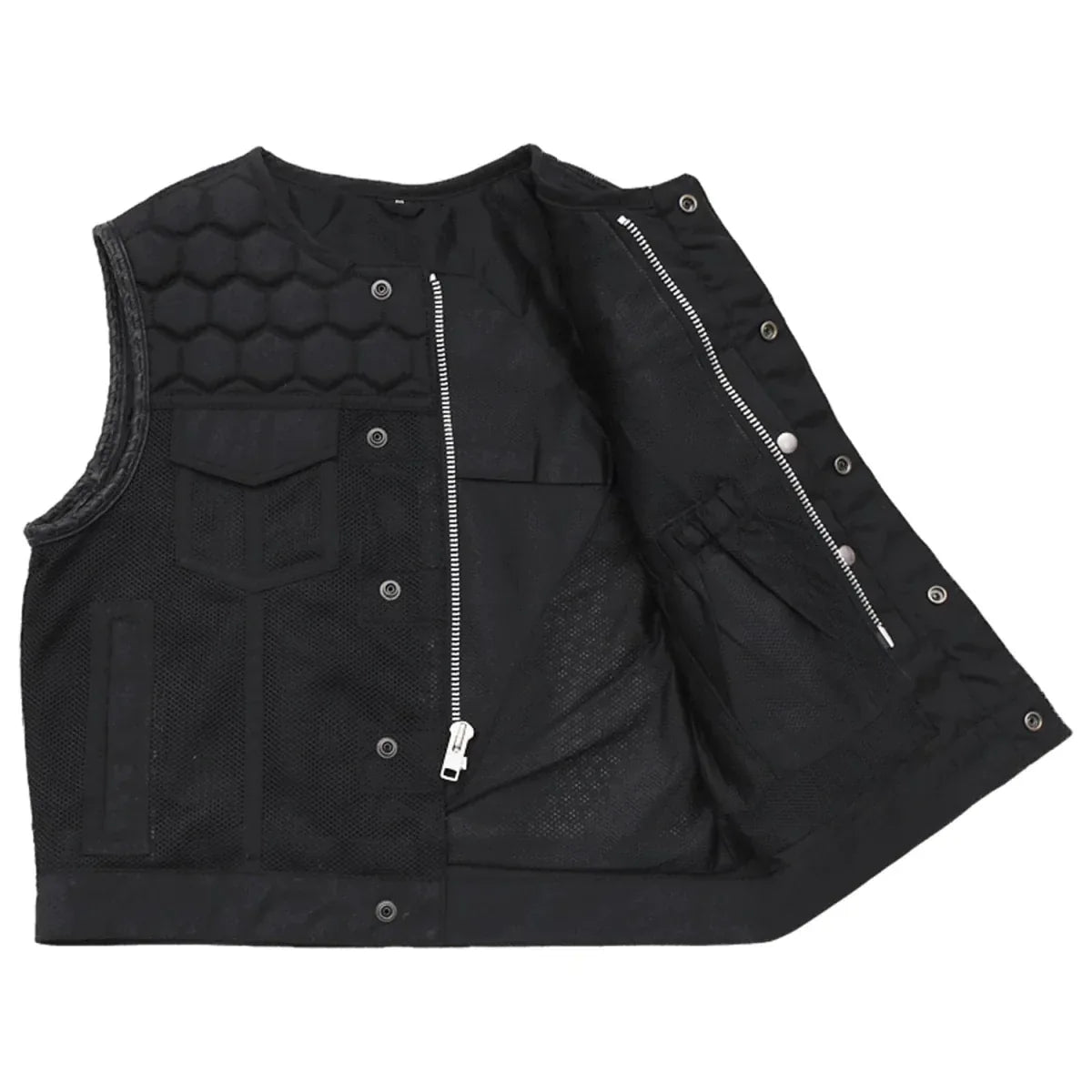 Lowside Hornet Moto Mesh Men's Club Style Vest - First Manufacturing Company - Flyclothing LLC