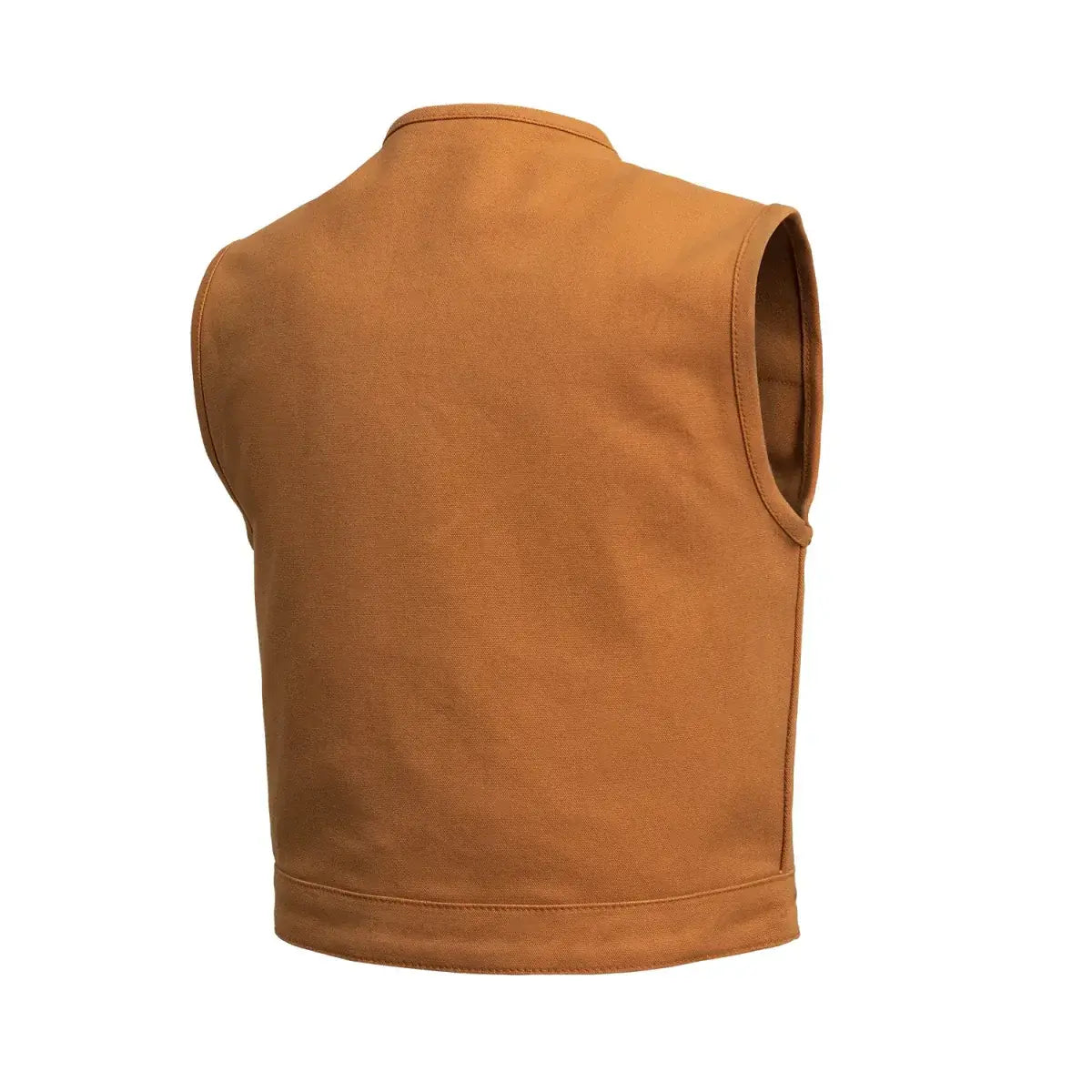 Lowside Duck Men's Motorcycle Canvas Vest - First Manufacturing Company - Flyclothing LLC