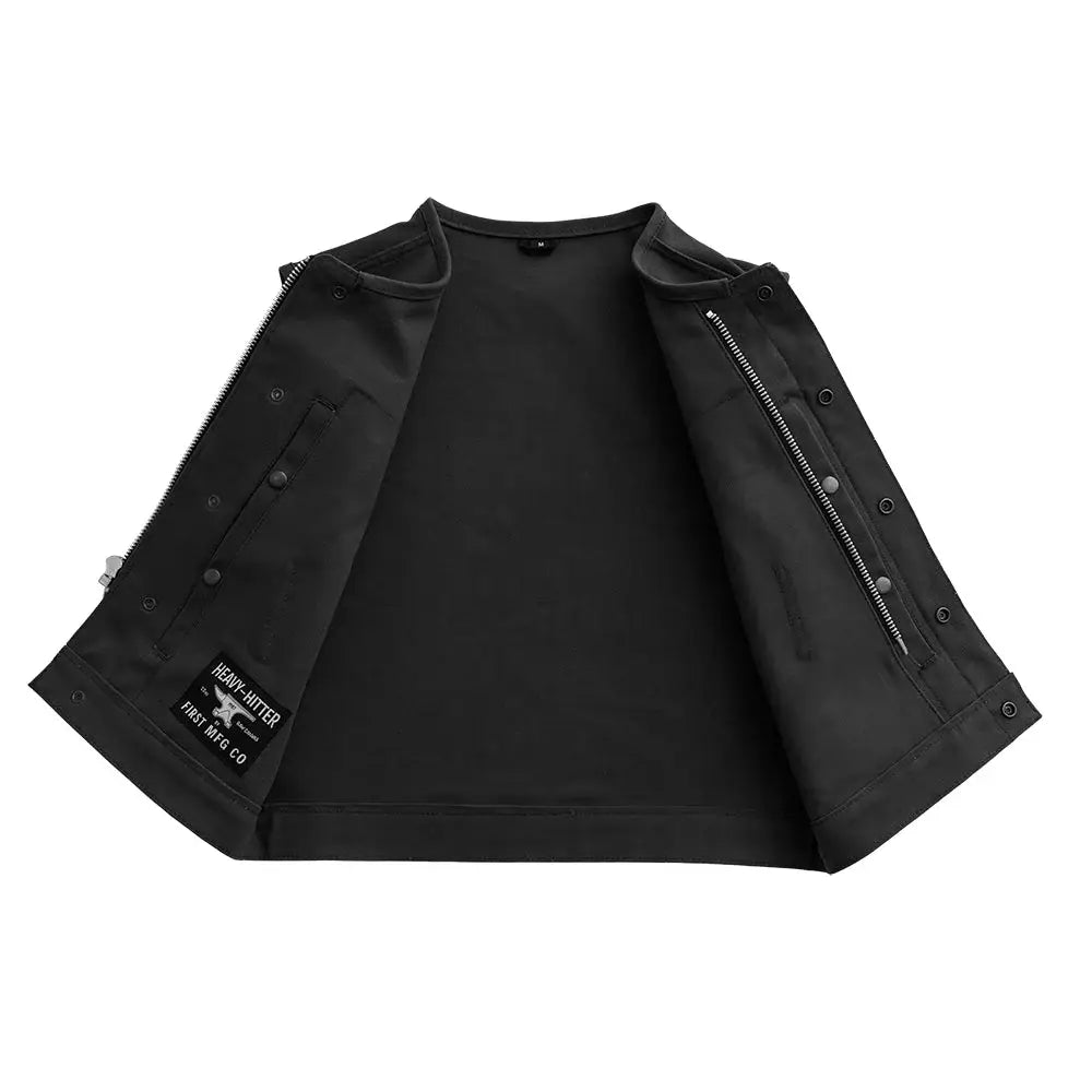 Lowside Men's Motorcycle Twill Vest - First Manufacturing Company - Flyclothing LLC