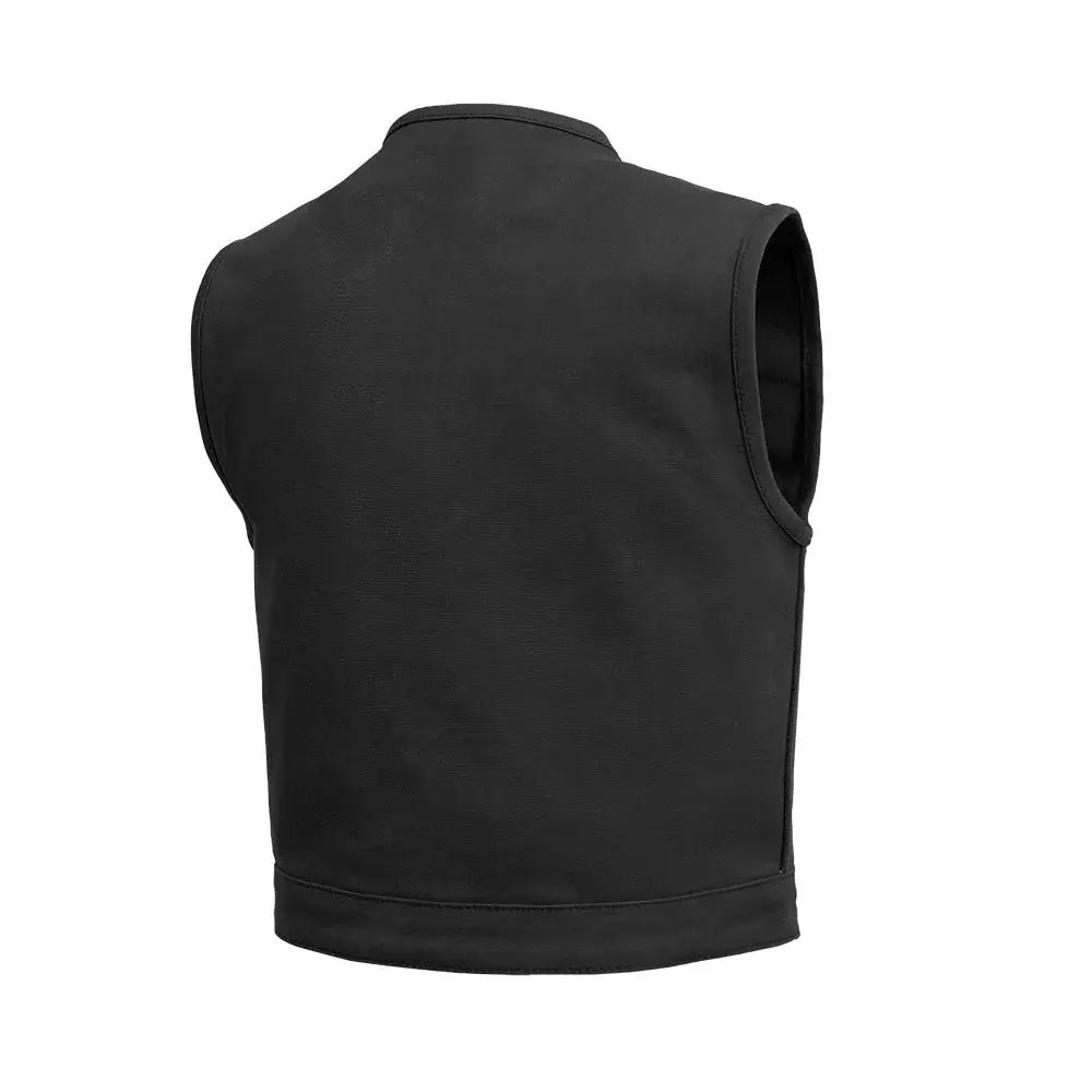 Lowside Men's Motorcycle Twill Vest - First Manufacturing Company - Flyclothing LLC