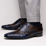 Luciano Navy / Brown - Marco Di Milano - Flyclothing LLC