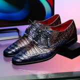 Luciano Navy / Brown - Marco Di Milano - Flyclothing LLC
