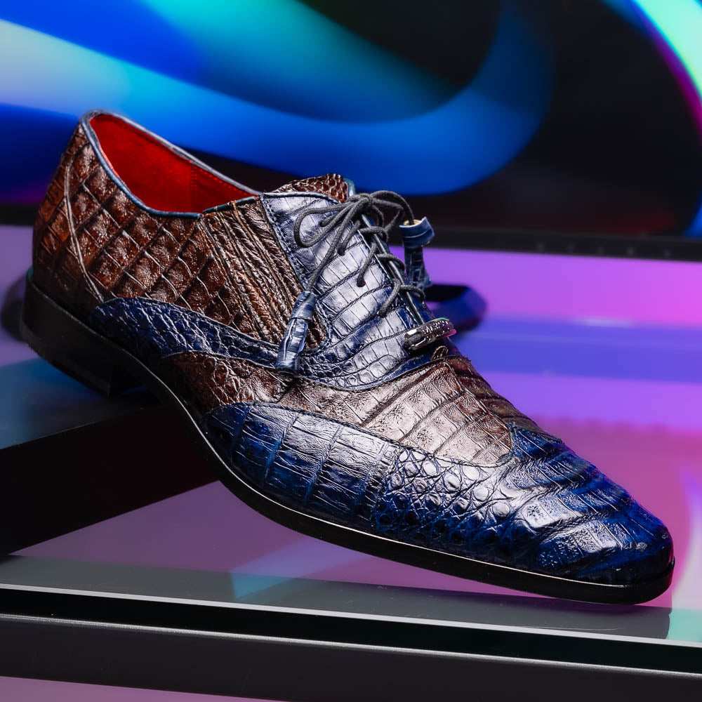 Luciano Navy / Brown - Marco Di Milano - Flyclothing LLC
