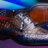 Luciano Navy / Brown - Marco Di Milano - Flyclothing LLC