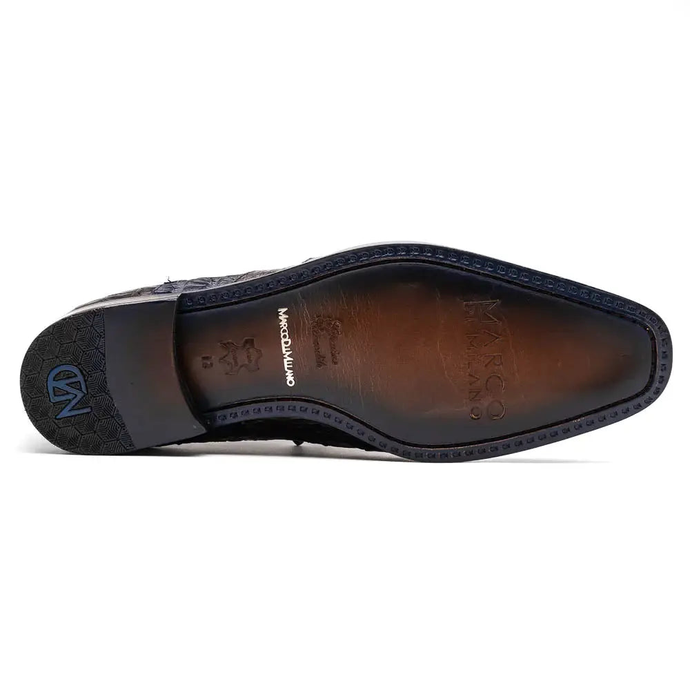 Luciano Navy / Brown - Marco Di Milano - Flyclothing LLC