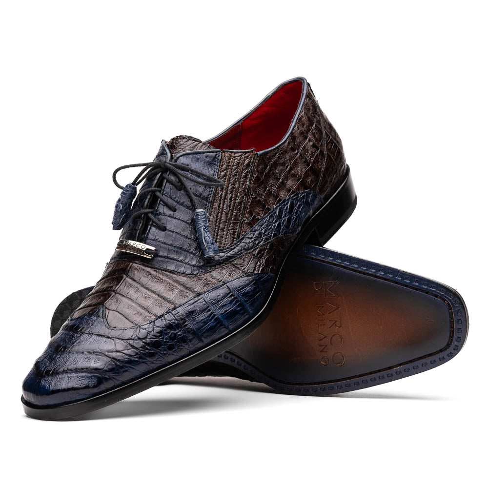 Luciano Navy / Brown - Marco Di Milano - Flyclothing LLC