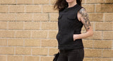 Ludlow Women's Motorcycle Canvas Vest - First Manufacturing Company - Flyclothing LLC