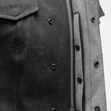 Ludlow Women's Motorcycle Denim Vest - First Manufacturing Company - Flyclothing LLC